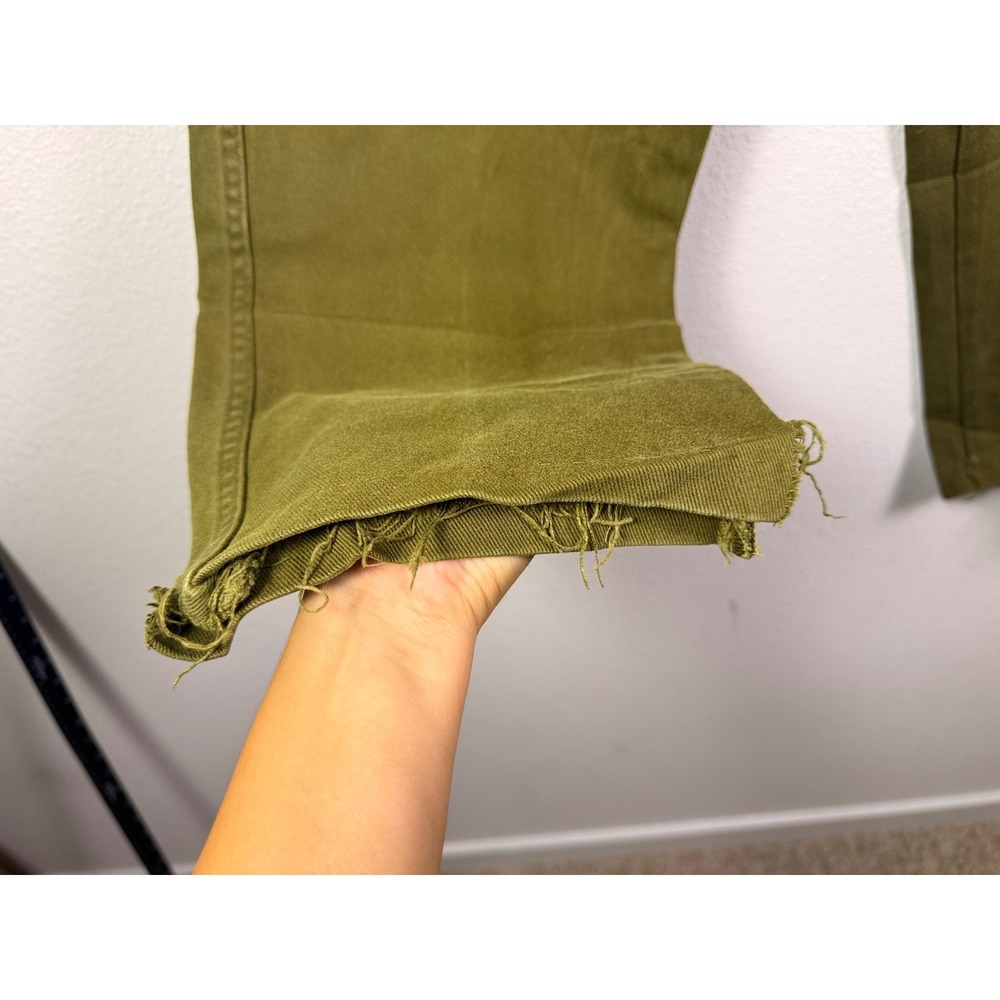 Paco Jeans Men's 36x 32 green Baggy Skater Baggy Streetwear Y2K Vintage Style - Picture 4 of 12